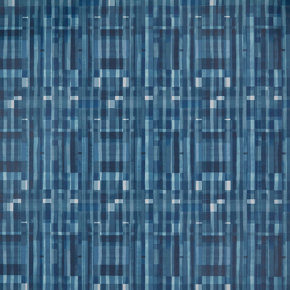 Good Girl Gone Plaid Dark Blue Wallpaper