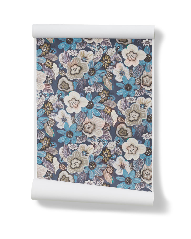 Wild Side Blue Wrapping Paper – Stevie Howell
